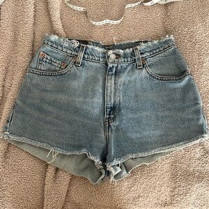Vintage Levi Denim Shorts 6